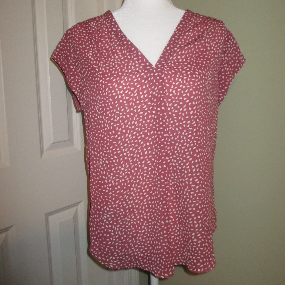 Fun2Fun Short Sleeve Blouse Medium